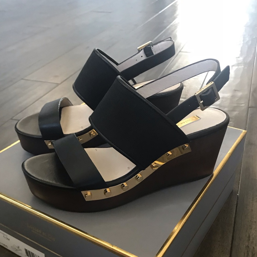 Platform buckle sandal Louise et Cie - Picture 1 of 7